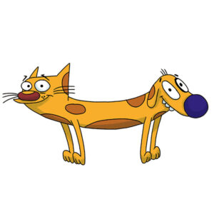 how to draw CatDog