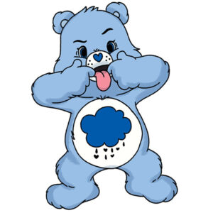 how to draw a care bear