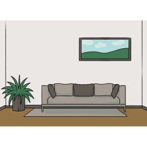 how to draw a room