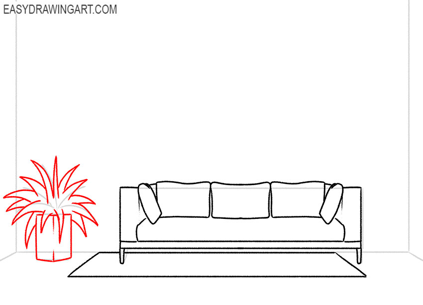 3d room drawing