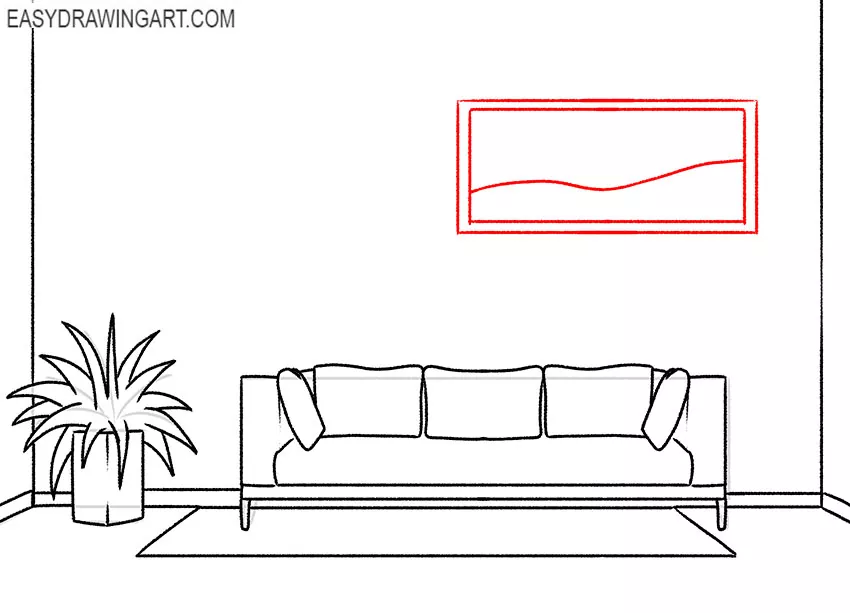 room drawing art