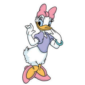 how to draw daisy duck