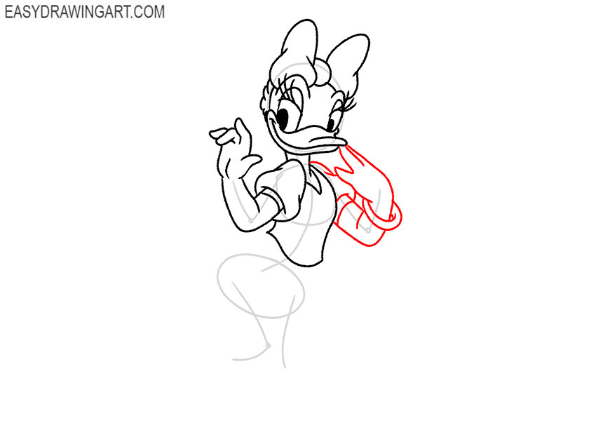 daisy duck drawing tutorial