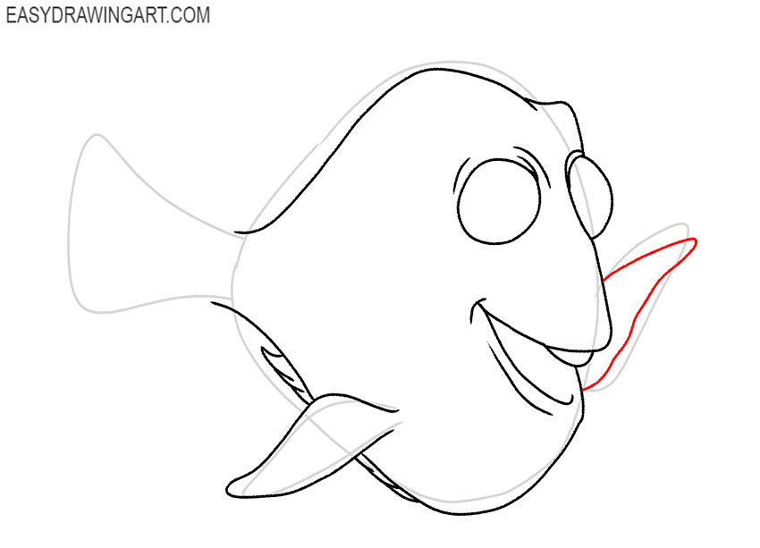 how to draw dory art hub