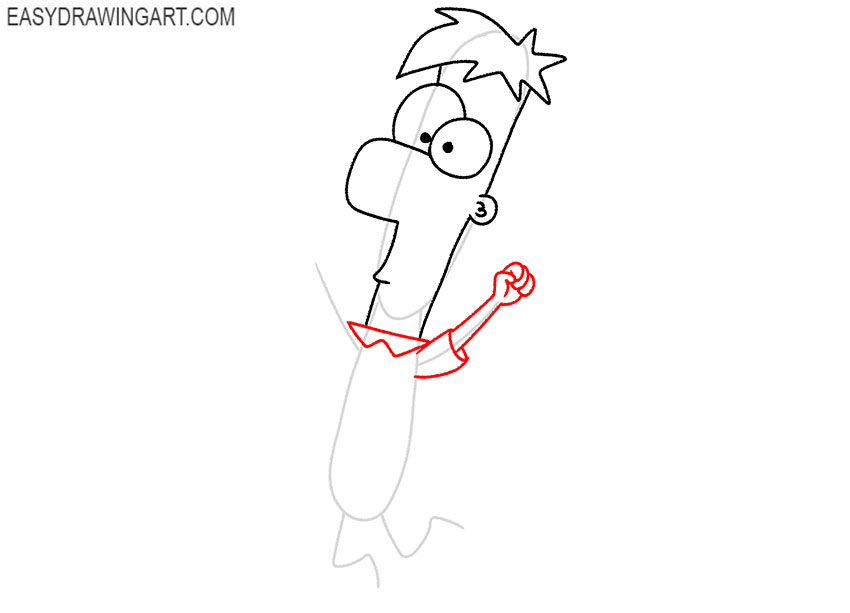 phineas and ferb drawing easy