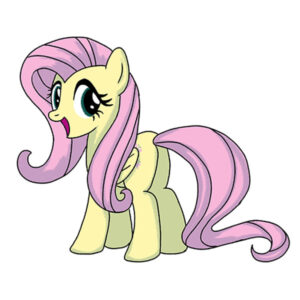 how to draw fluttershy