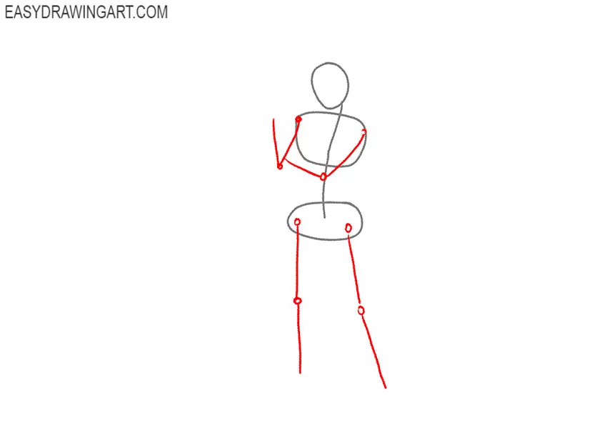 how to draw gogeta easy