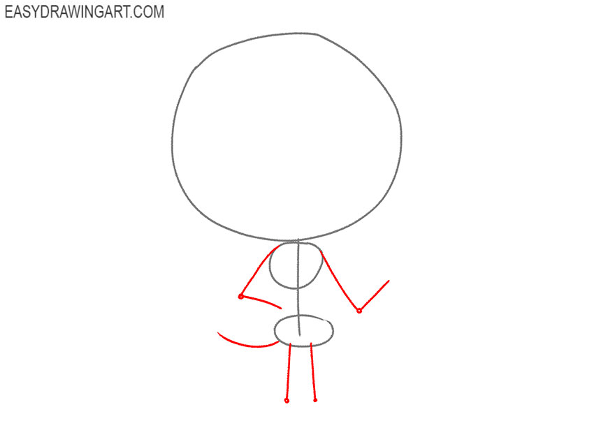 how to draw gumball step by step