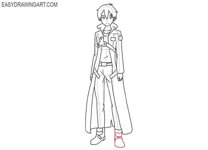 kirito drawing guide