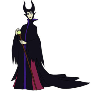 how to draw maleficent