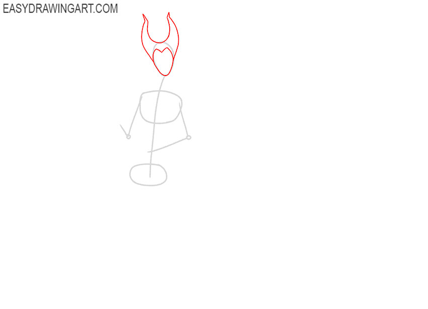 how to draw maleficent step by step easy