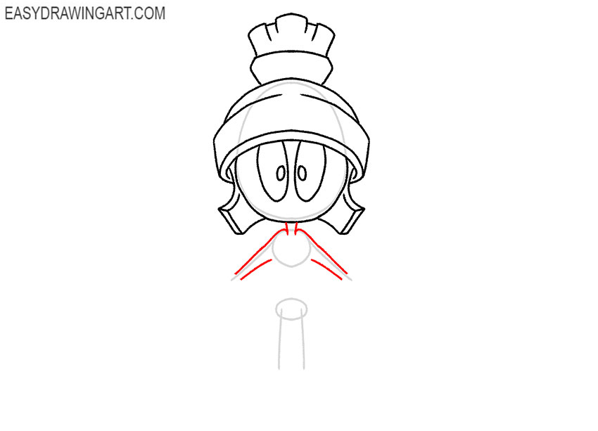marvin the martian drawing easy