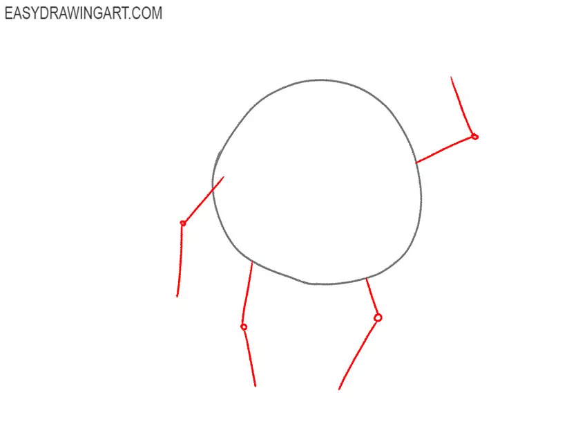 how to draw mike wazowski step by step