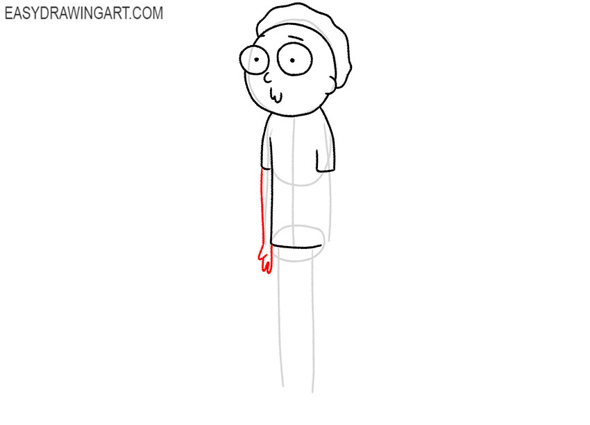 morty art drawing