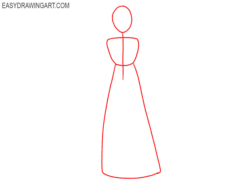 how to draw mulan step by step
