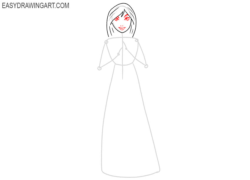 how to draw mulan cute