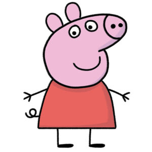 how to draw peppa pig