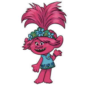 how to draw poppy from trolls