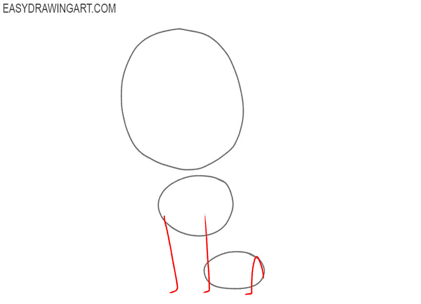 how to draw skye from paw patrol step by step