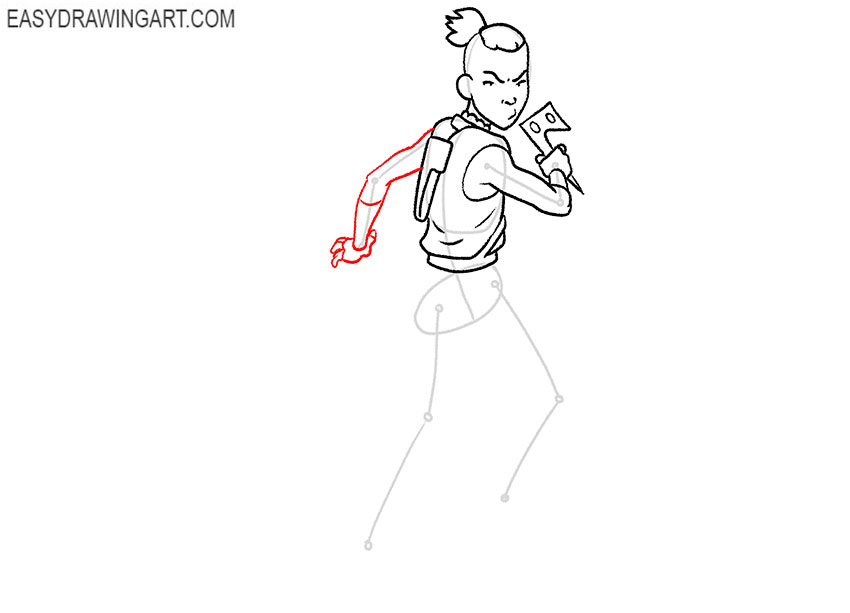 sokka drawing tutorial