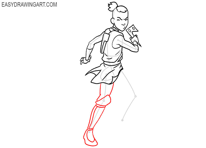 simple sokka drawing