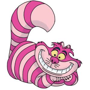 how to draw the cheshire cat