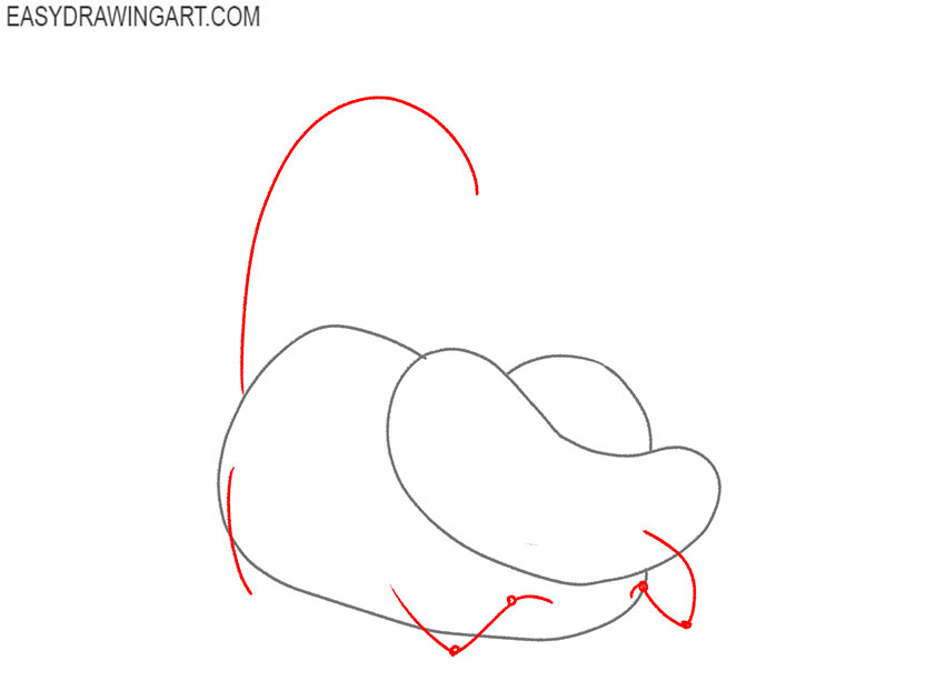 easy simple cheshire cat drawing