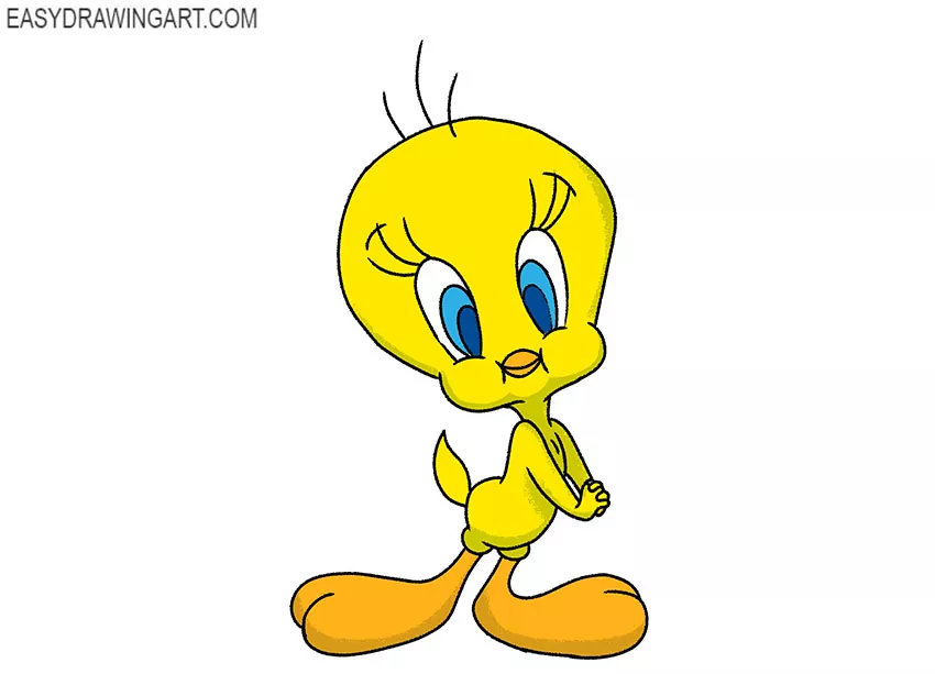  tweety drawing guide