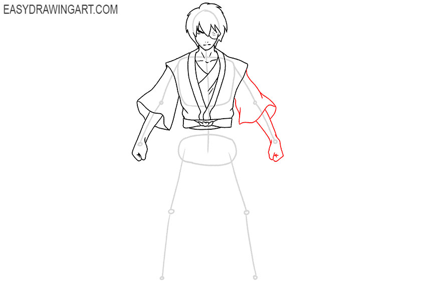simple zuko drawing tutorial