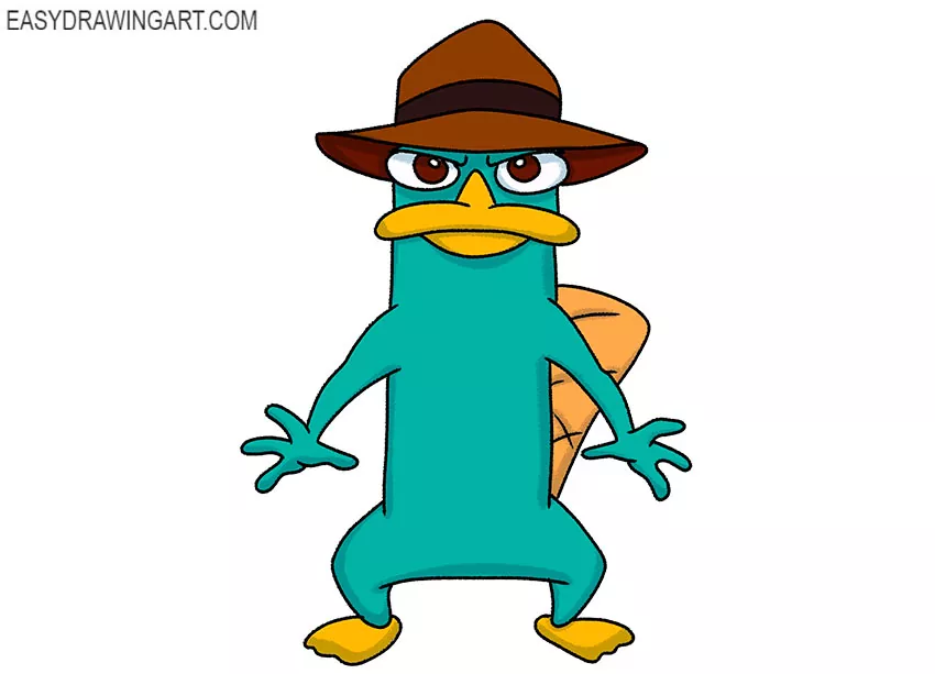  perry the platypus drawing lesson