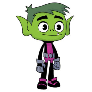 how to draw beast boy