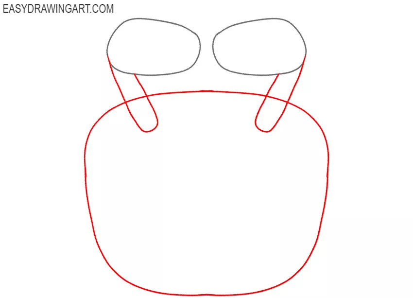 how to draw airpods easy