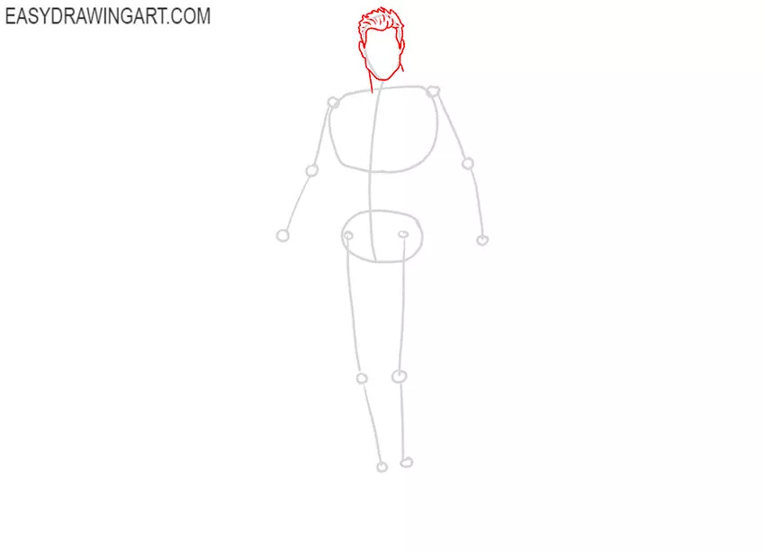 how to draw black adam full body