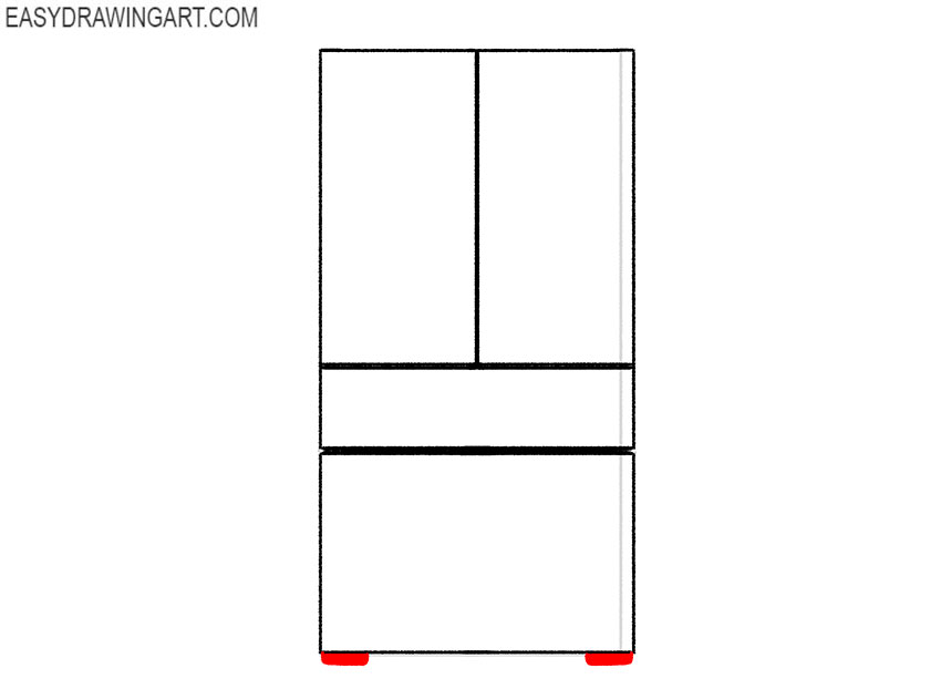 refrigerator drawing