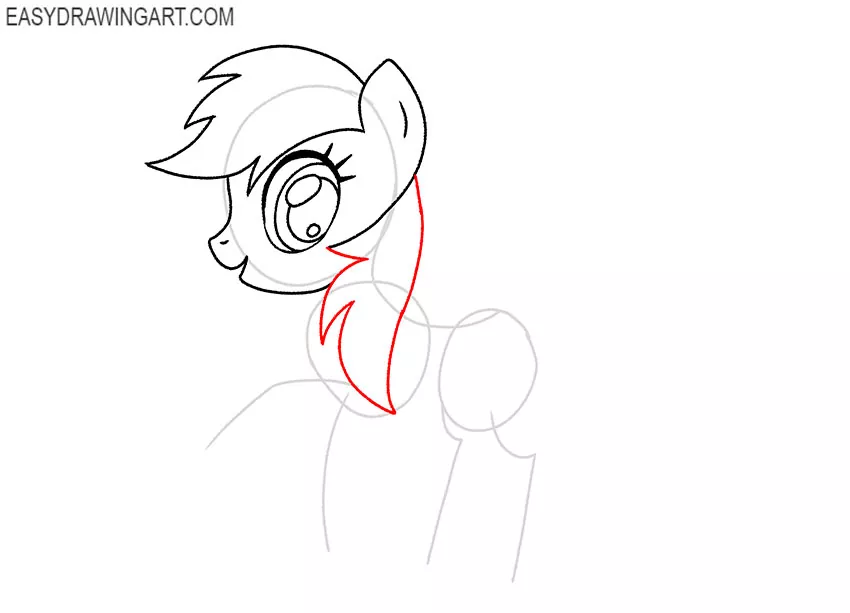 how to draw rainbow dash art hub