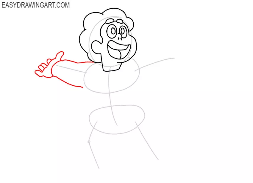 Steven Universe drawing step by step