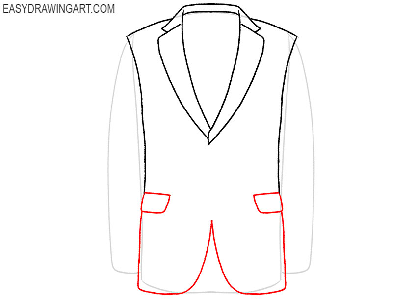 blazer drawing