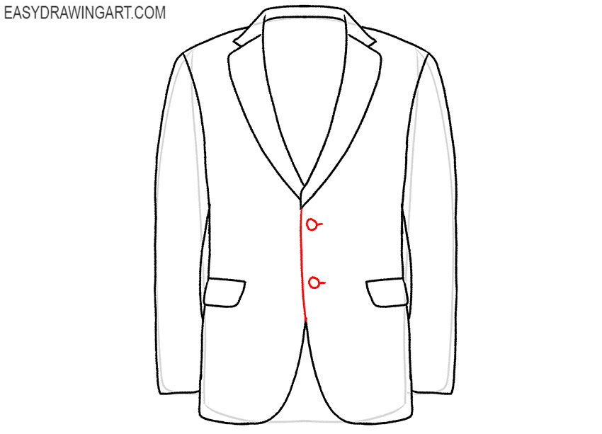 blazer drawing easy