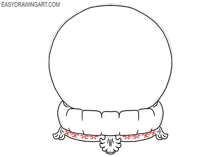How to Draw a Magic Ball cartoon