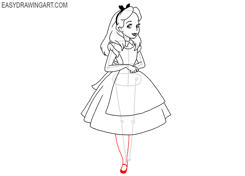 alice in wonderland drawing art