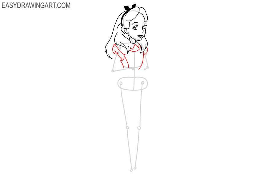 how to make an alice in wonderland dress