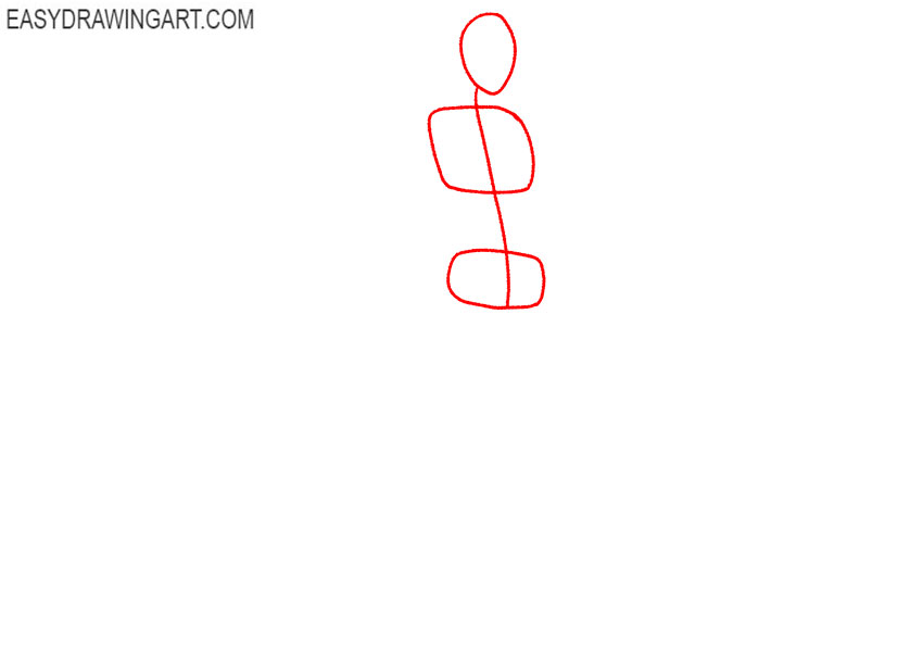 how to draw black widow easy