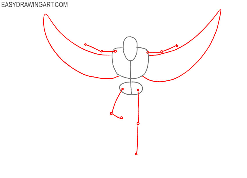 how to draw falcon avengers