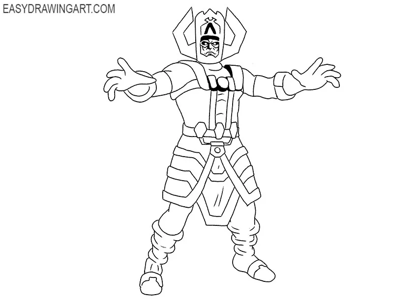 realistic galactus drawing
