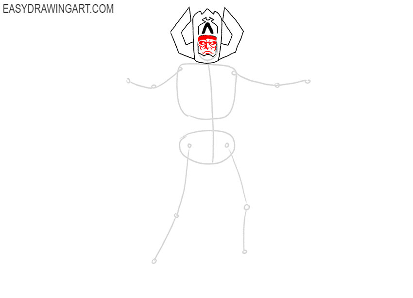 galactus drawing easy