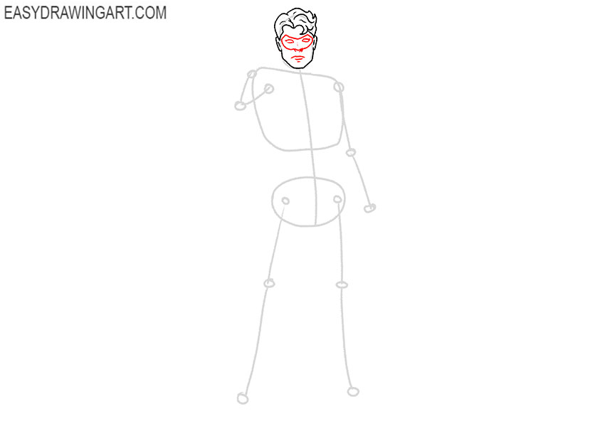 how to draw simple green lantern