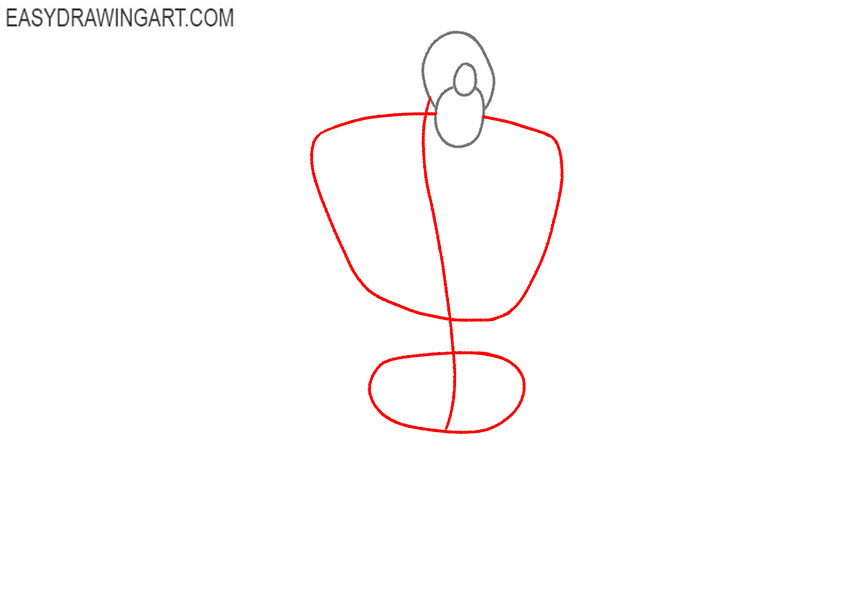 how to draw the beast step by step