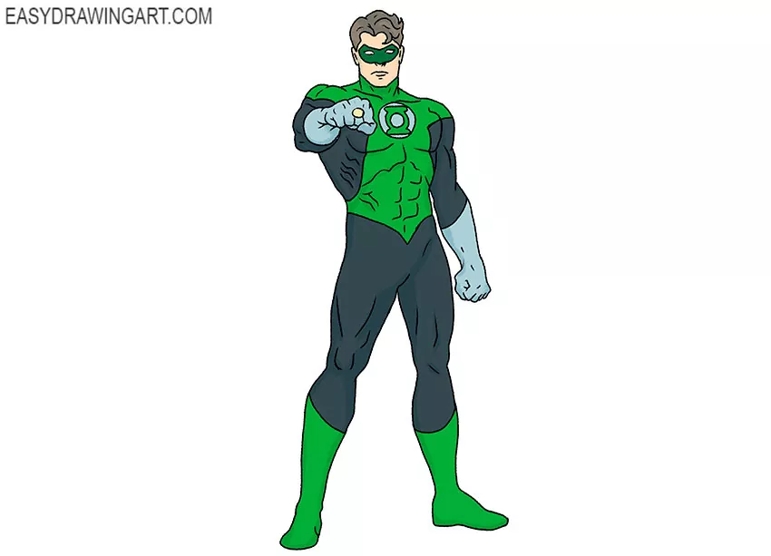 Buy Green Lantern Tattoo Flash Online in India - Etsy