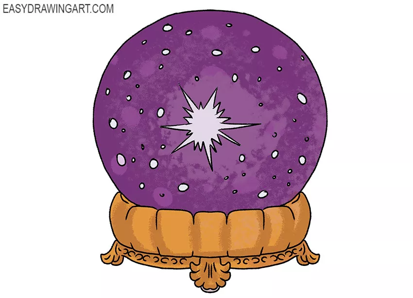 simple Magic Ball drawing