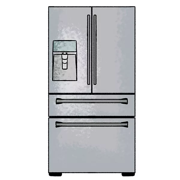 How to Draw a Refrigerator Easy Drawing Art